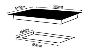 HX-1-6NF-CER-T dimensions